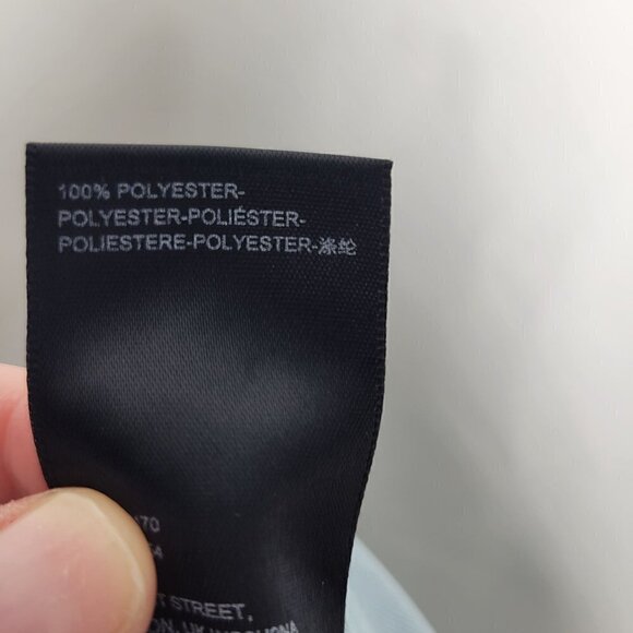 NWT Urban Outfitters Textured Blue Button Down Mini Skirt Size Medium - Picture 10 of 10